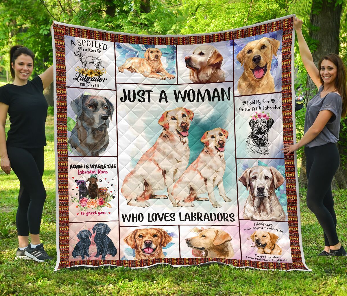 Labrador Retriever Quilt Blanket DHC13123875VT