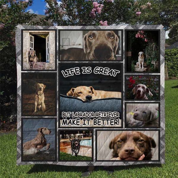 Labrador Retriever Quilt Blanket DHC13124134VT