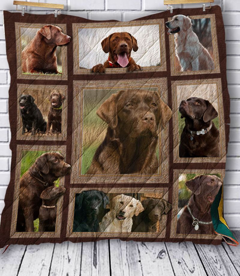 Labrador Retriever Quilt Blanket DHC1312608VT