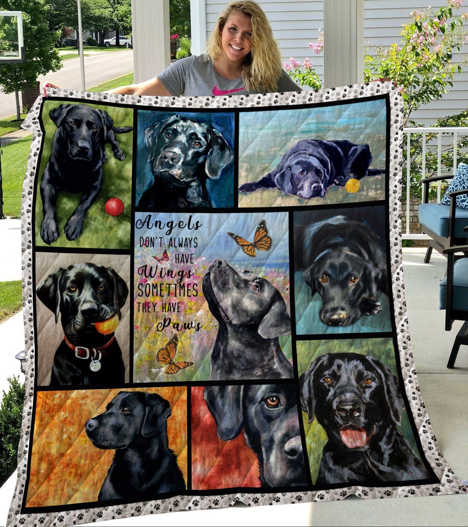 Labrador Retriever Quilt Blanket DHC1312642VT