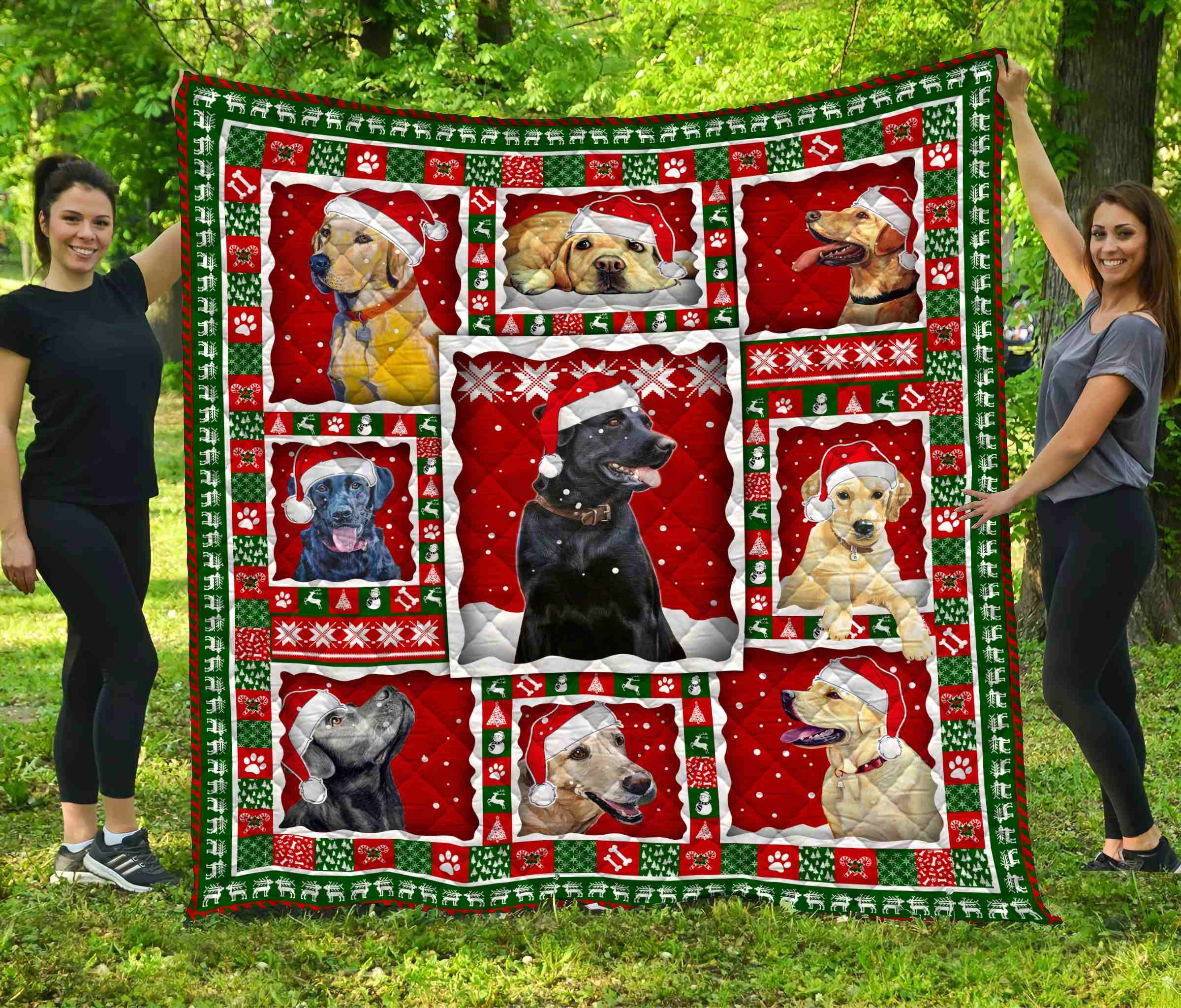 Labrador Retriever Quilt Blanket DHC291127VT