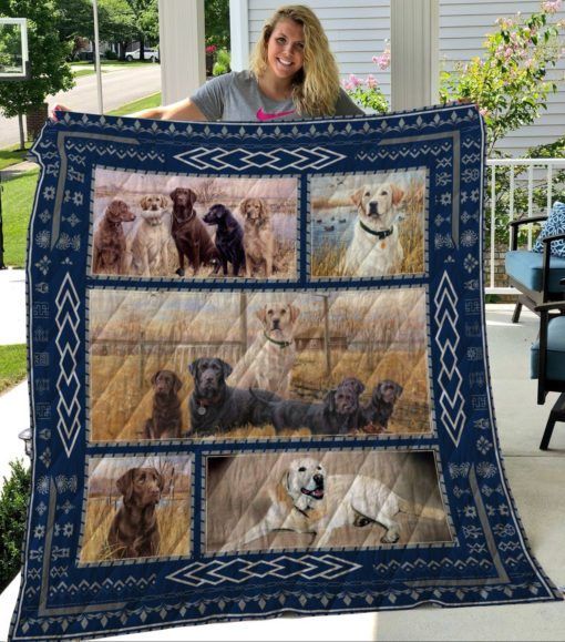 Labrador Retriever Quilt Blanket DHC2911316VT