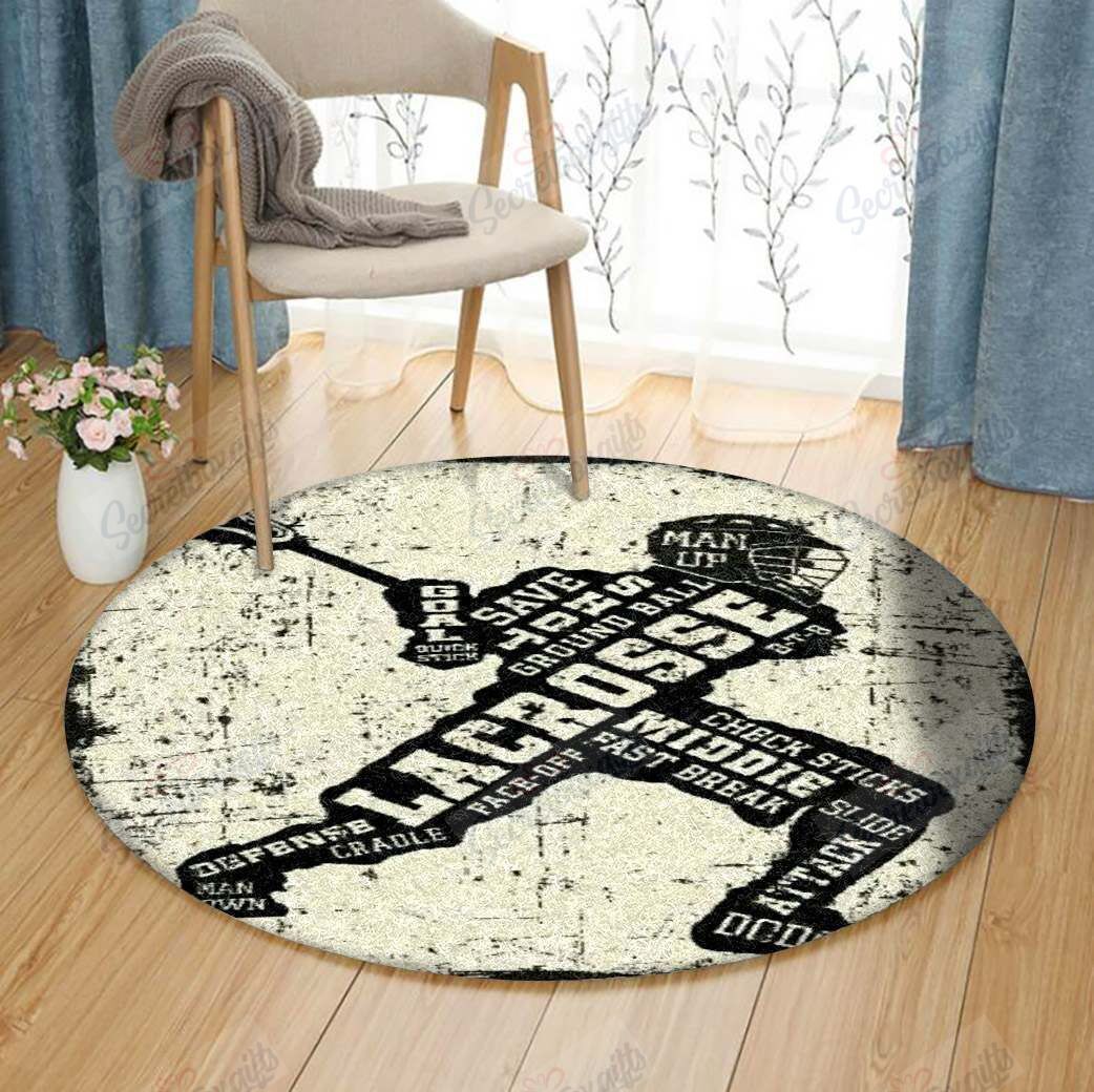Lacrosse Round Carpet