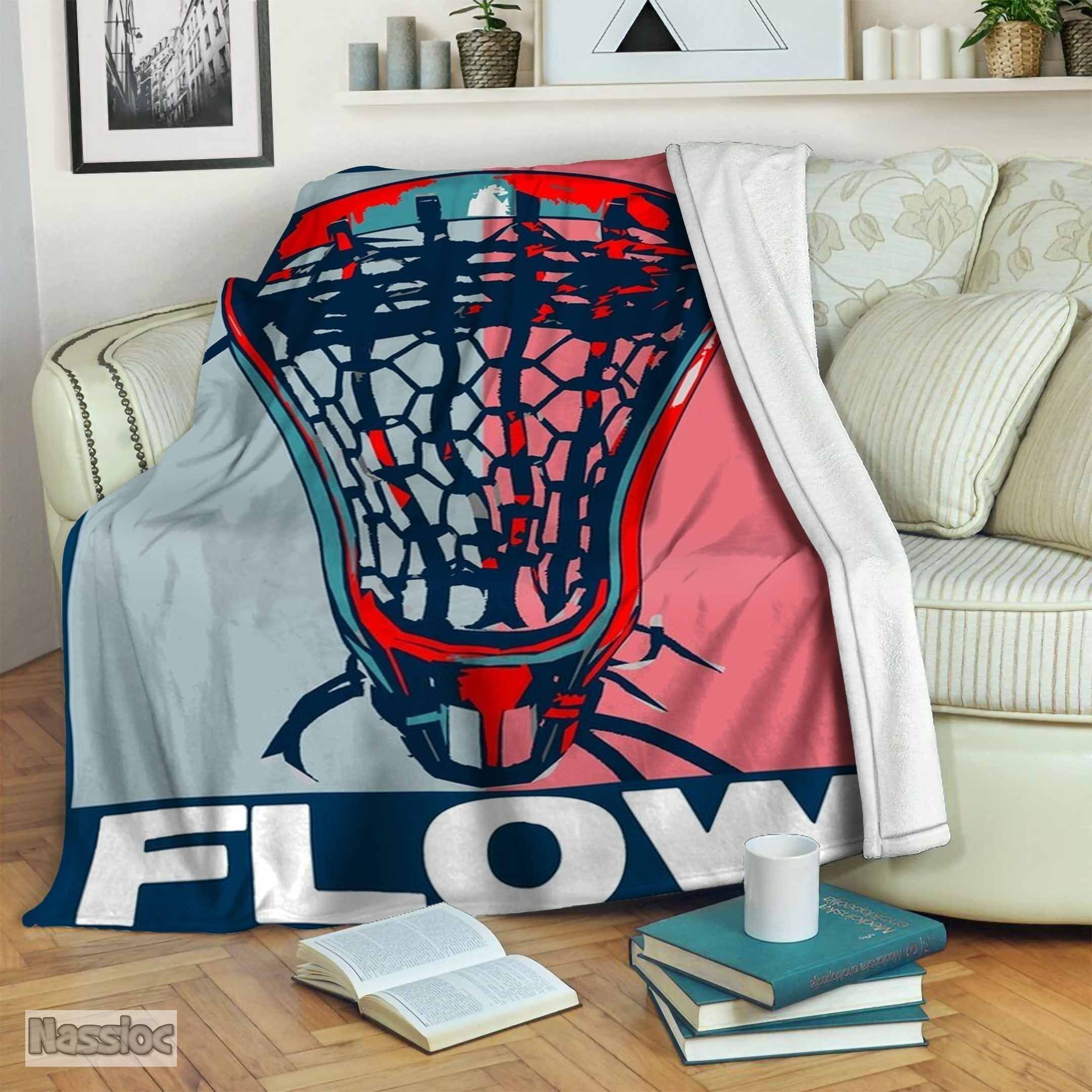 Lacrosse Fleece Blanket