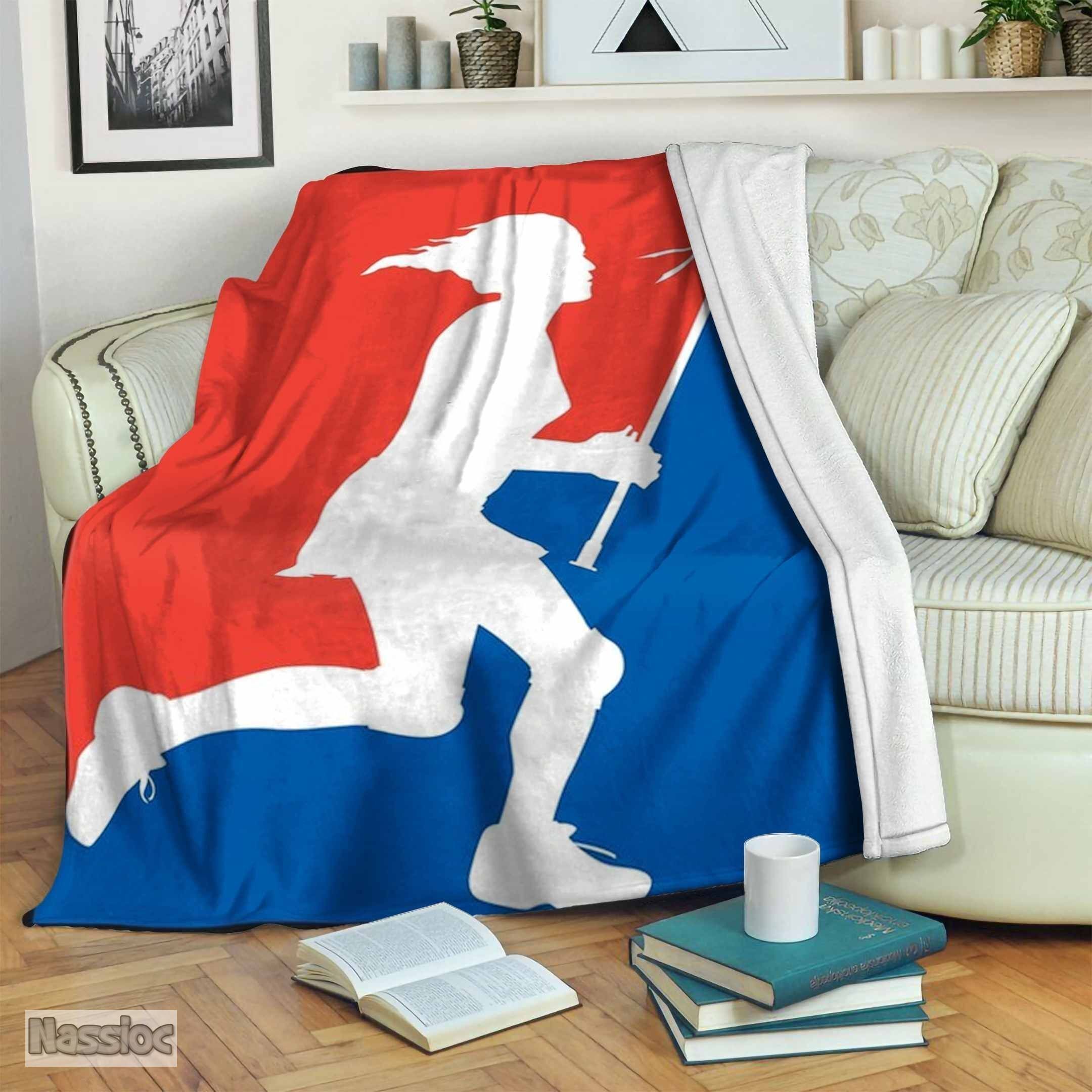 Lacrosse Fleece Blanket