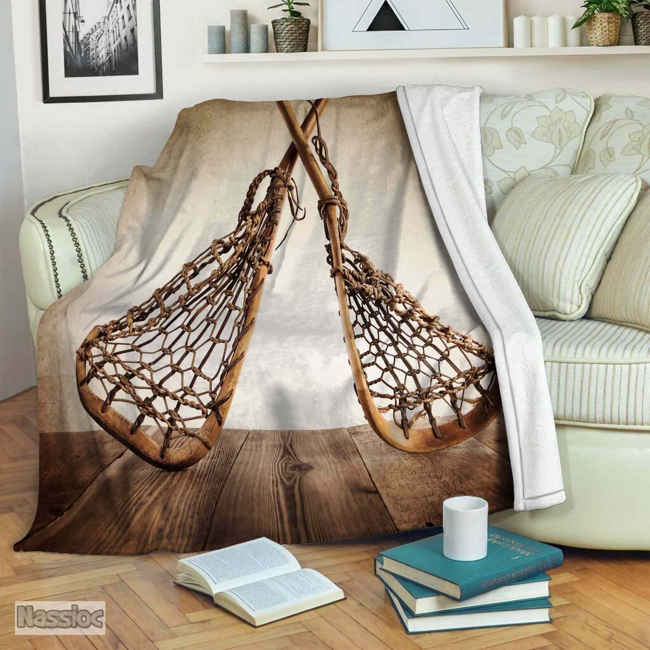 Lacrosse Fleece Blanket