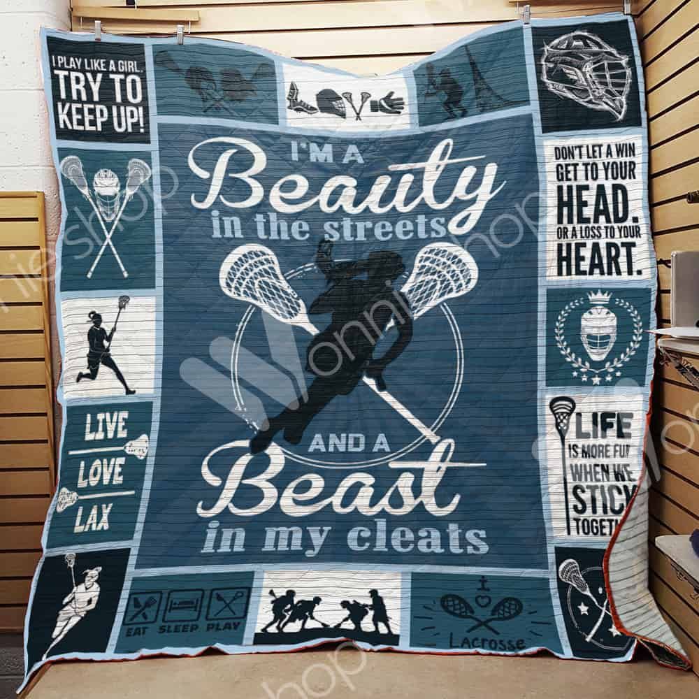 Lacrosse Girl Quilt Blanket DHC03021339TD
