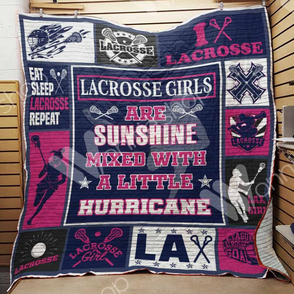 Lacrosse Girl Quilt Blanket DHC03021364TD