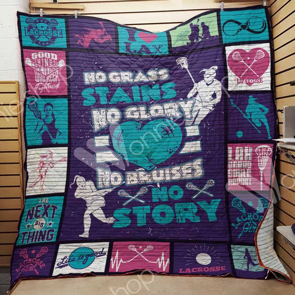 Lacrosse Girl Quilt Blanket DHC03021385TD