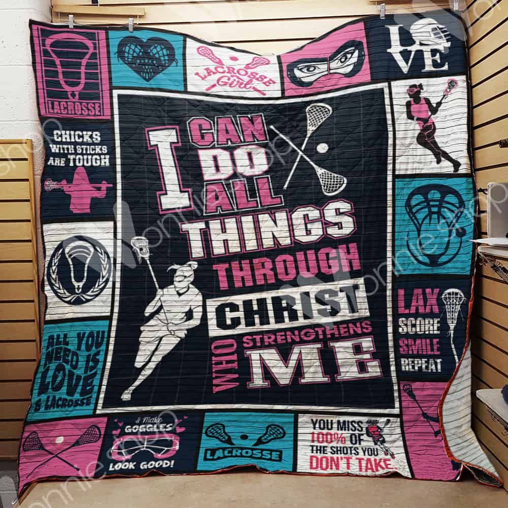 Lacrosse Girl Quilt Blanket DHC03021388TD