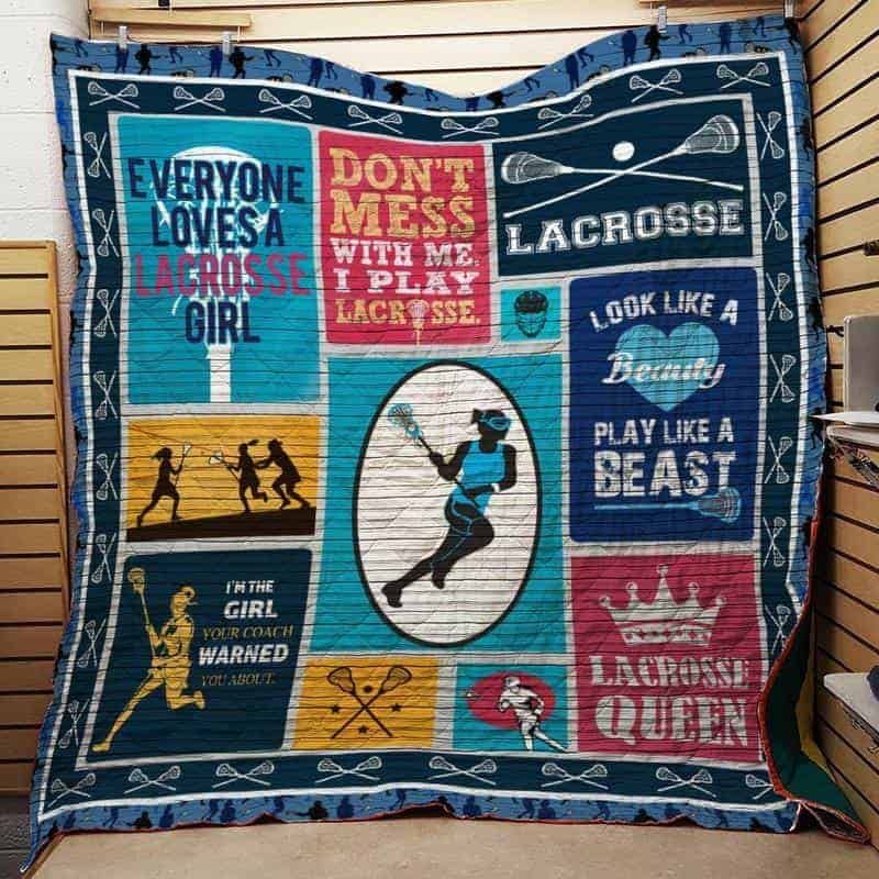Lacrosse Girl Quilt Blanket DHC0502947TD