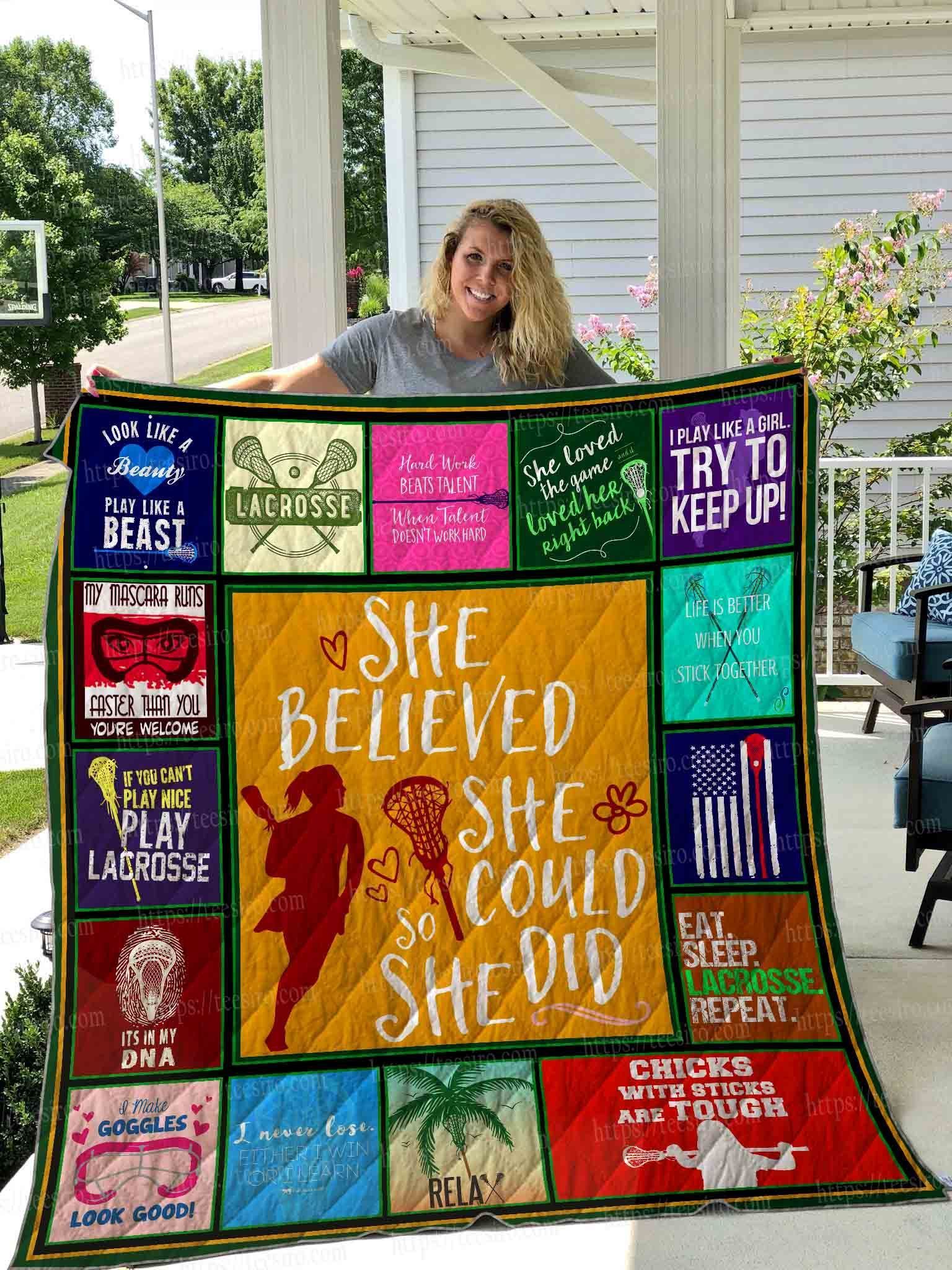 Lacrosse GS-CL-DT2906 Quilt Blanket