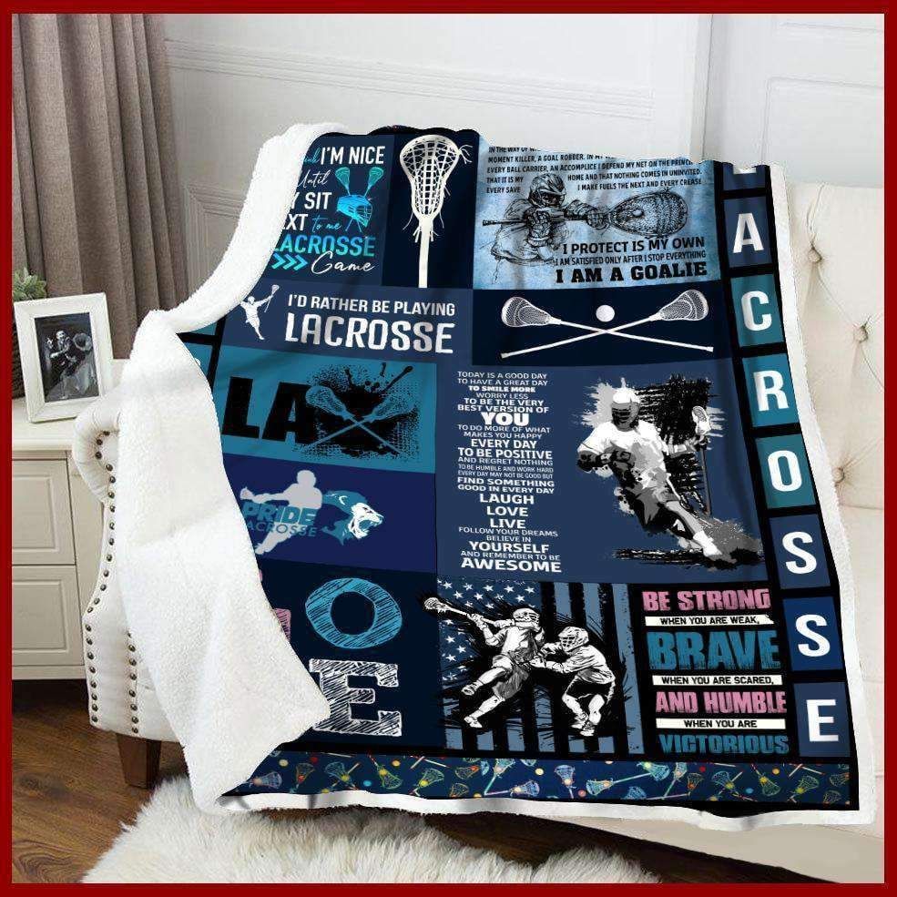 Lacrosse – Life Fleece Blanket