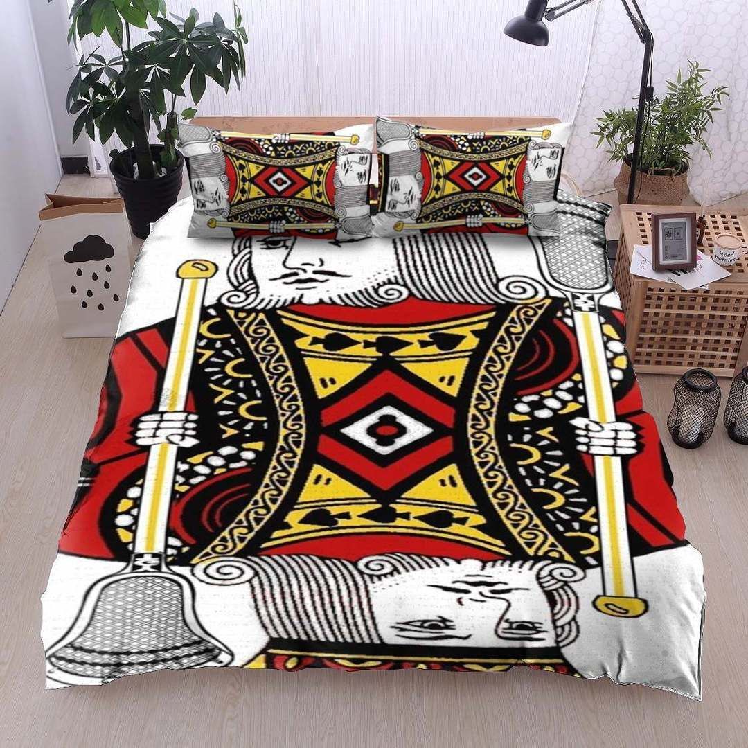 Lacrosse Twin Queen King Cotton Bed Sheets Spread Comforter Bedding Set
