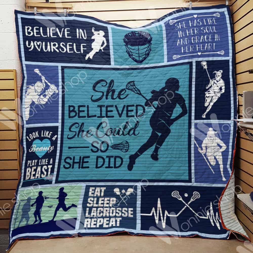 Lacrosse Quilt Blanket DHC03021387TD