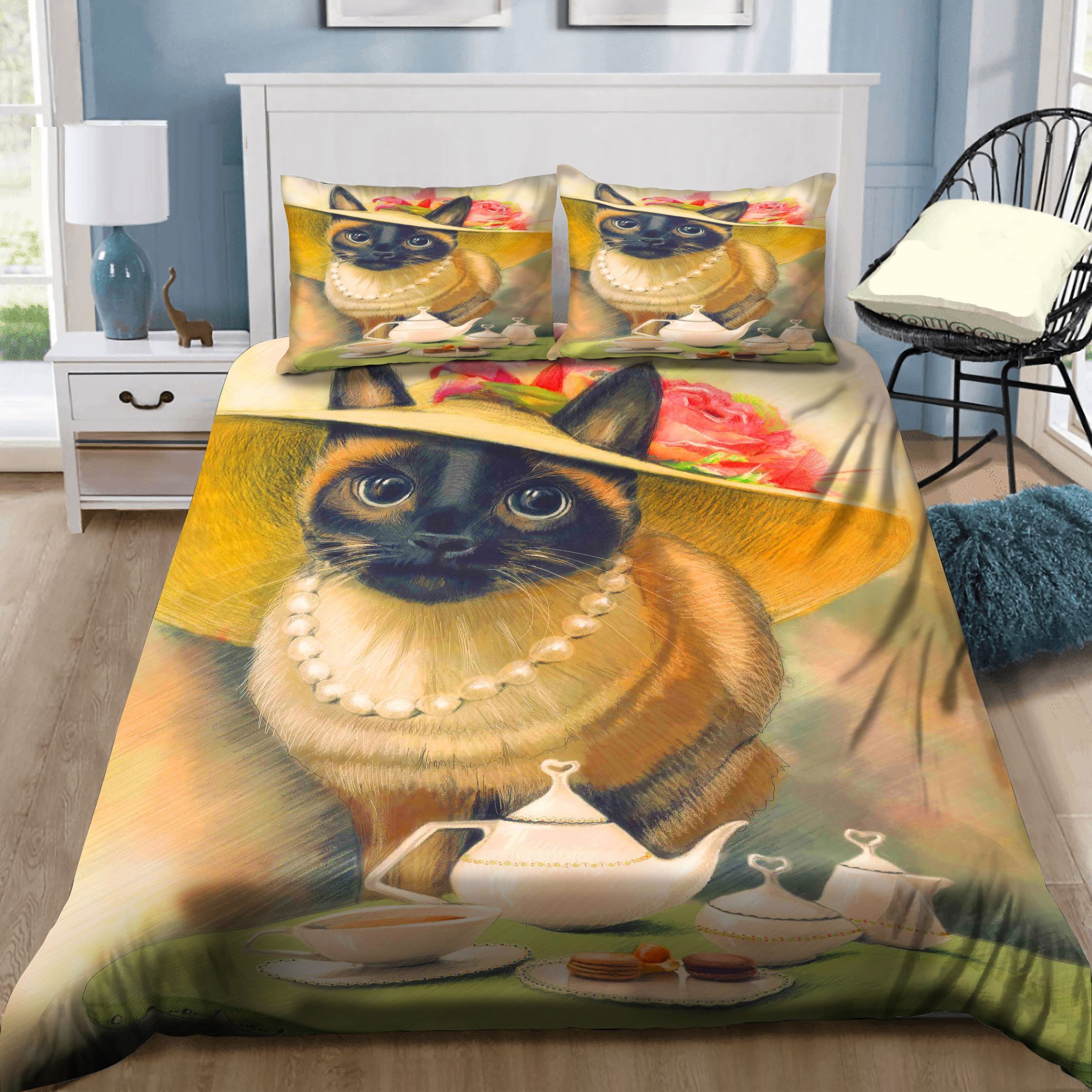 Lady Cat Bedding Set