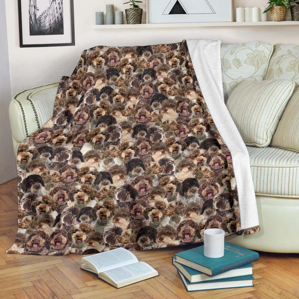 Lagotto Romagnolo Full Face Blanket