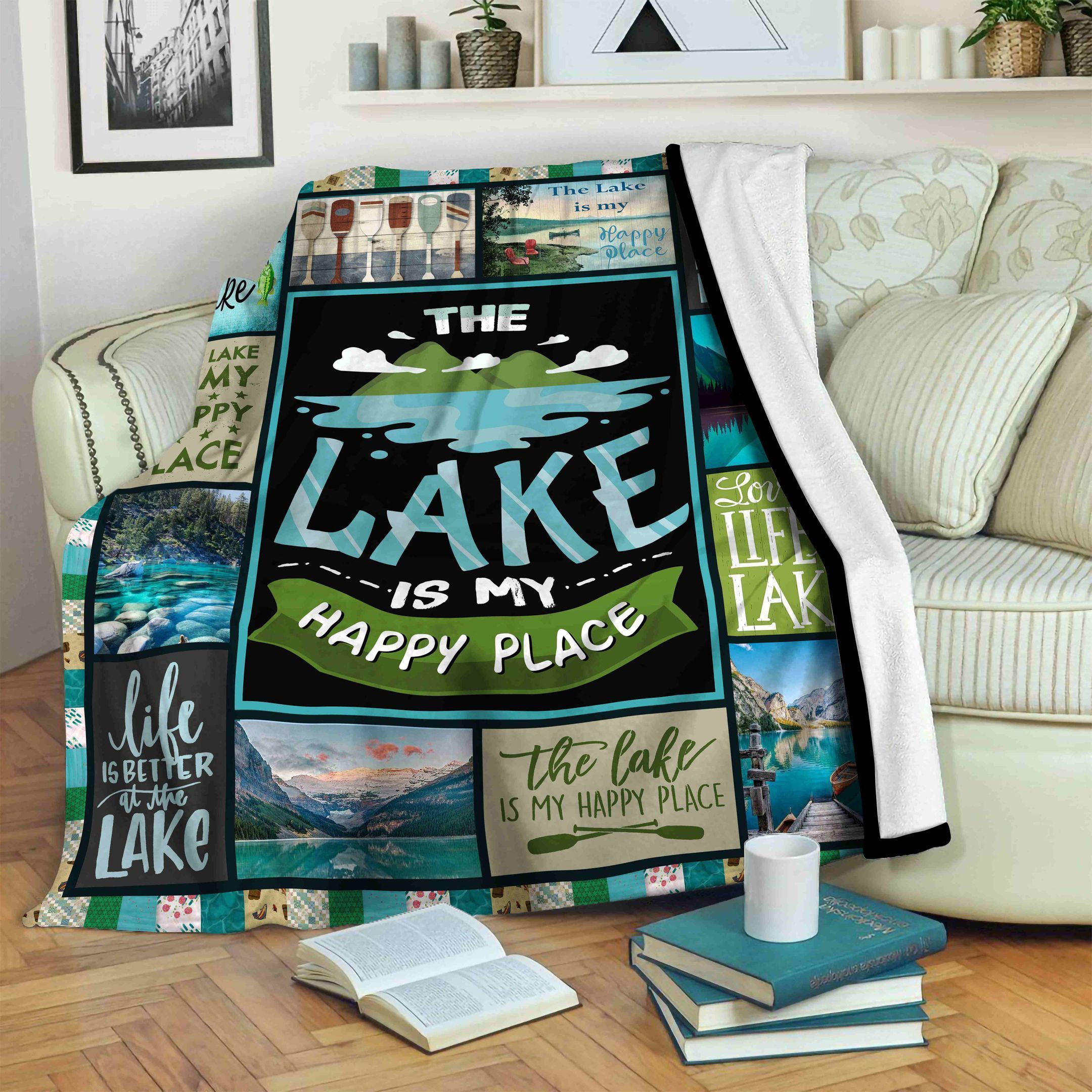 Lake Fleece Blanket