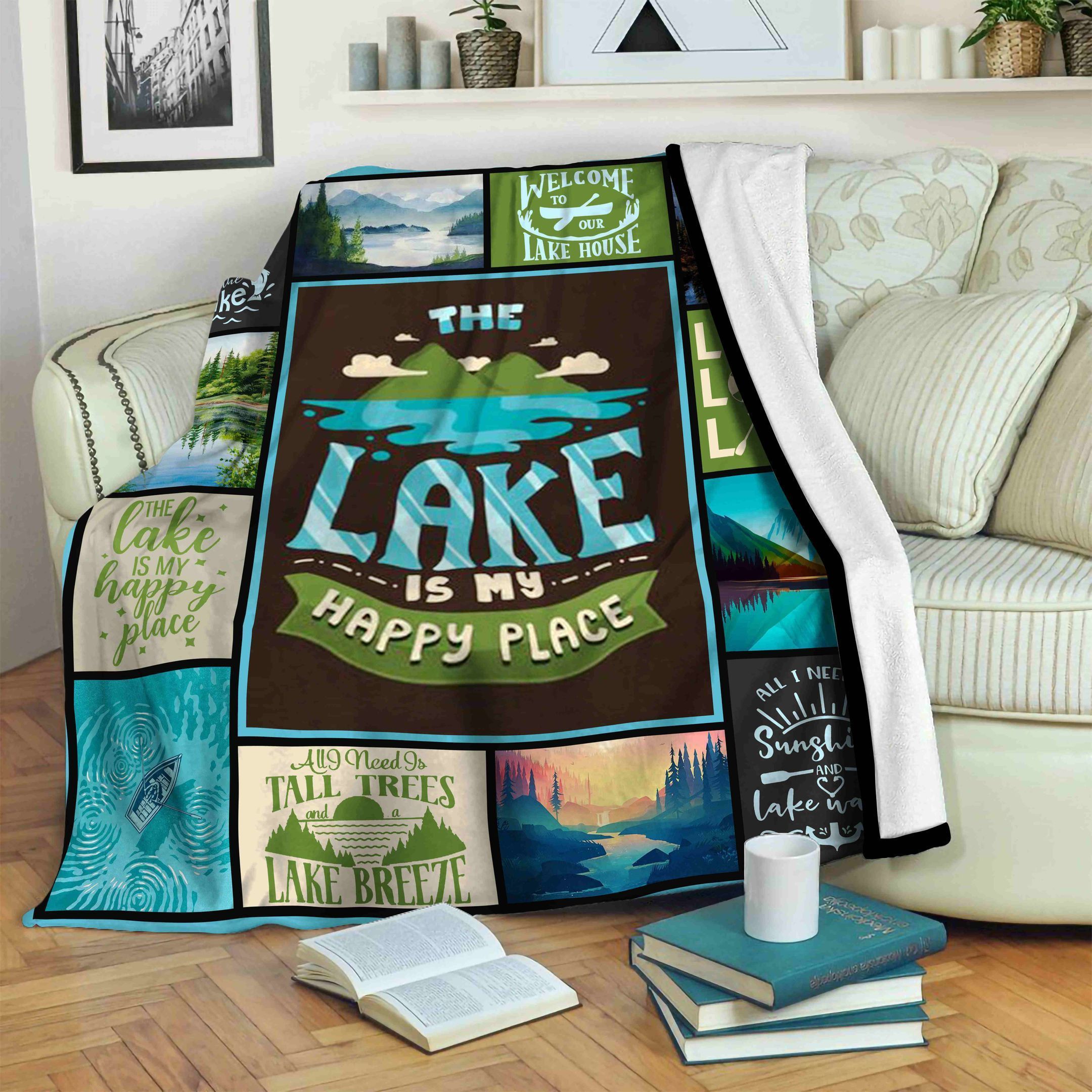 Lake Fleece Blanket