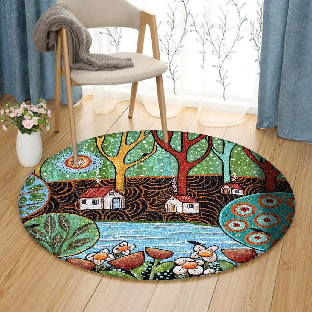 Lakeside Round Carpet