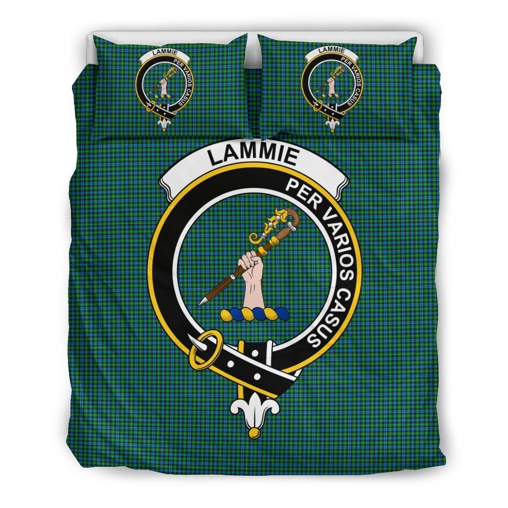 Lammie Clan Badge Tartan Bedding Set