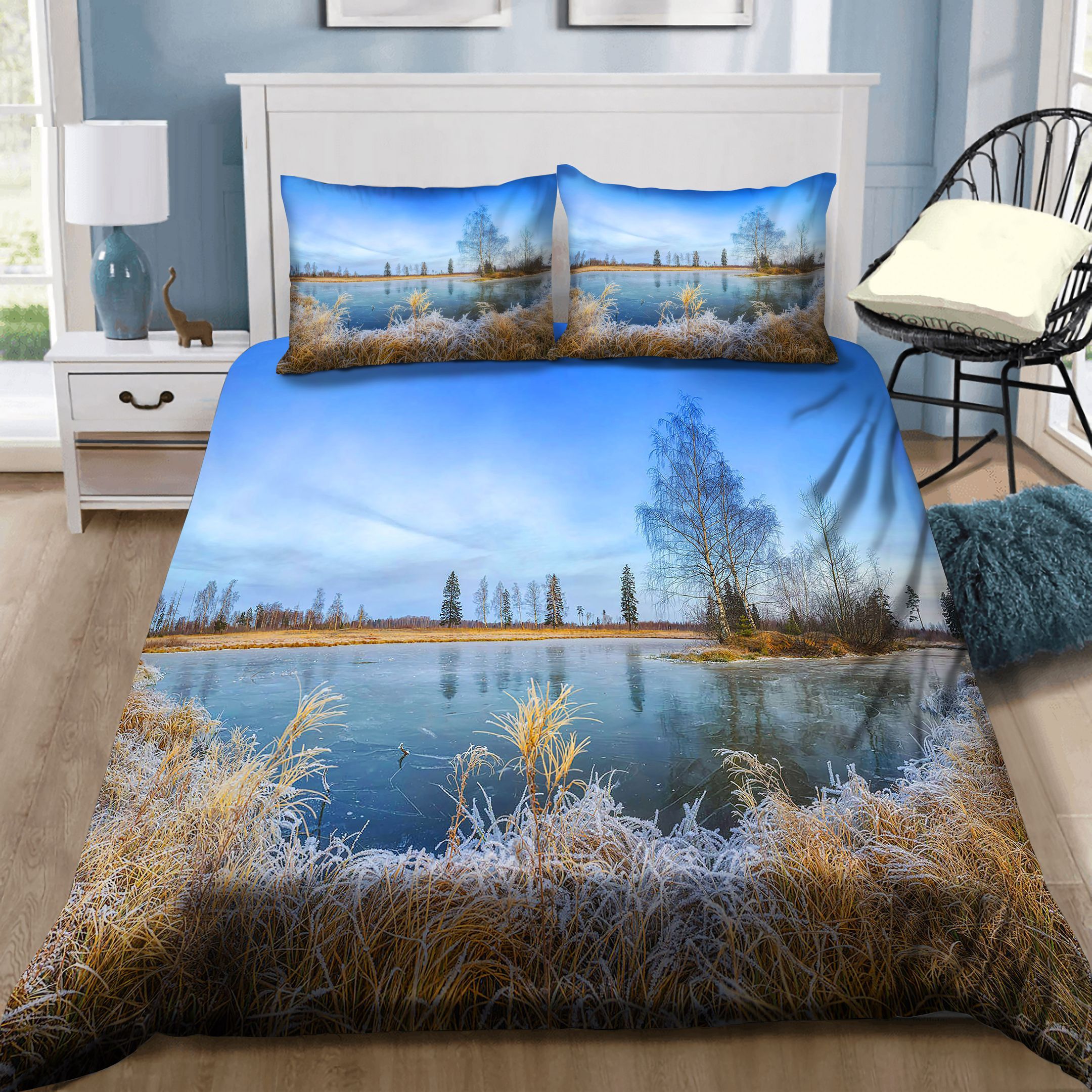 Lands In Washington Bedding Set