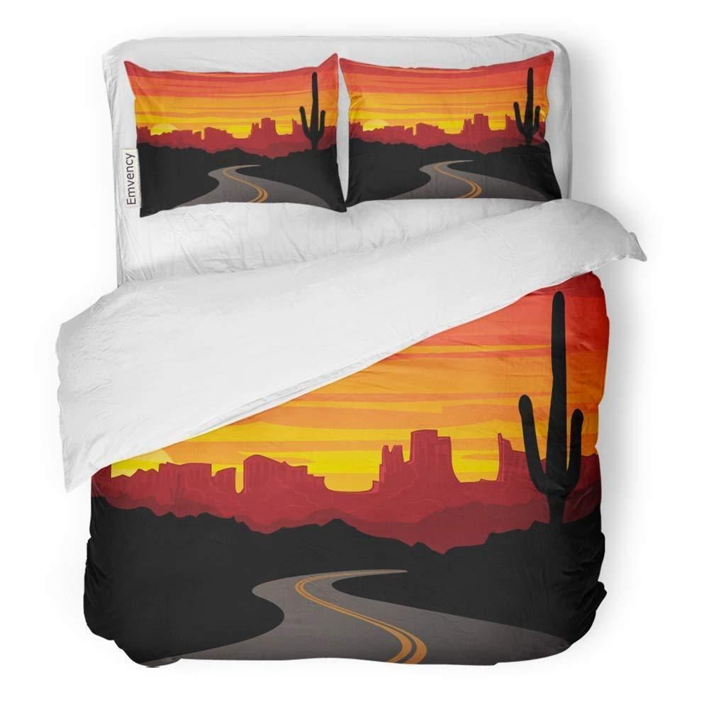 Landscape Desert Sunset Bedding Set