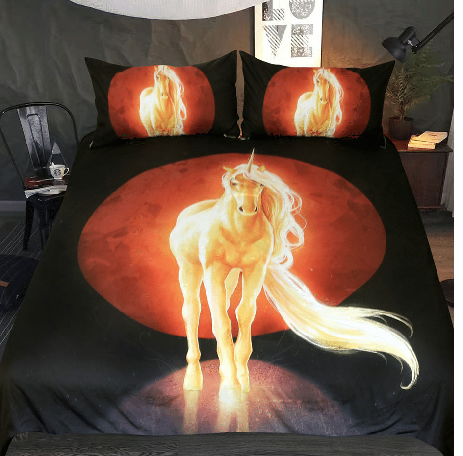 Last Unicorn By Jojoes Art Bedding Set