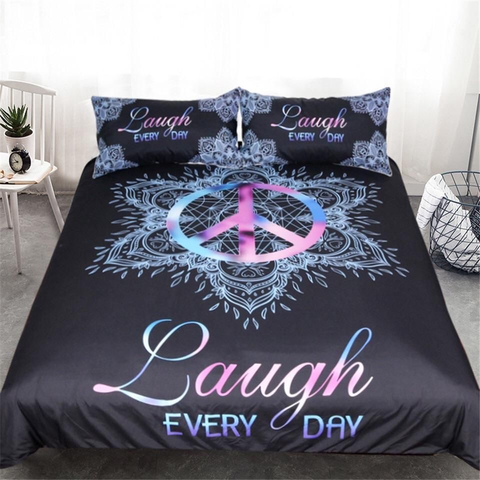 Laugh Every Day Bedding Set