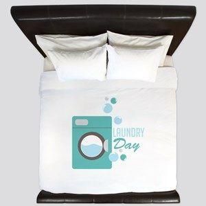 Laundry Day White Bedding Set