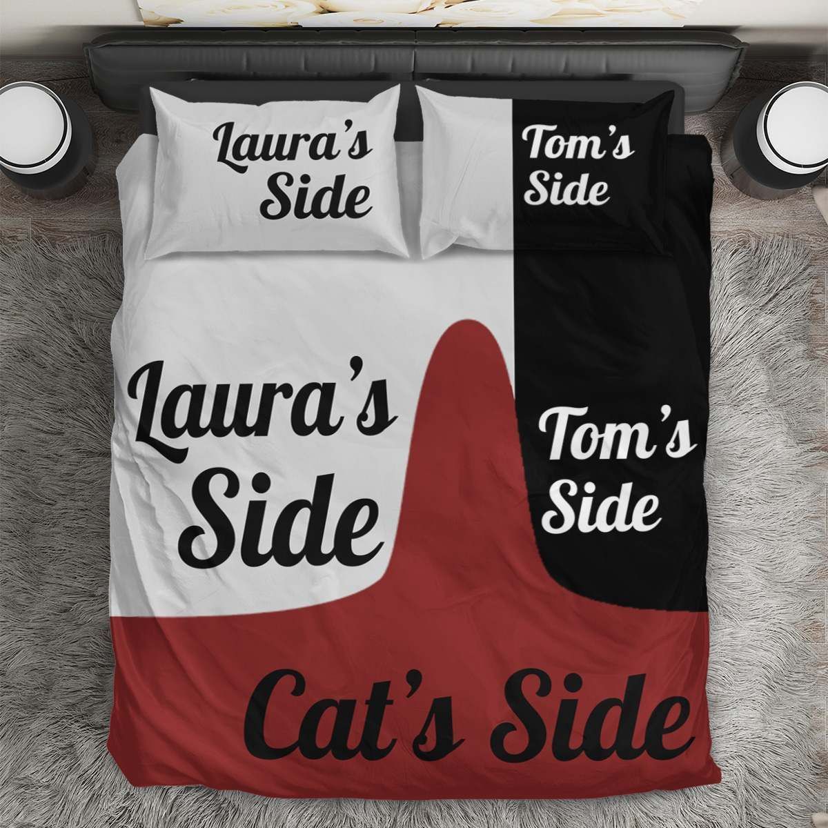 Laura’s Tom’s Cats Lovers Bedding Set