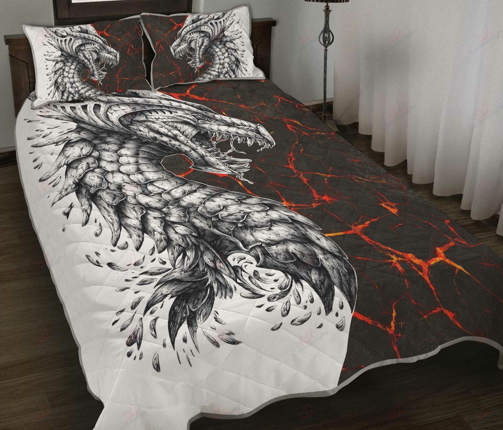 Lava Dragon Bedding Set