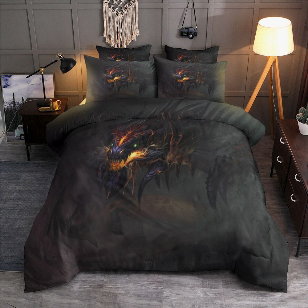 Lava Dragon Bedding Set