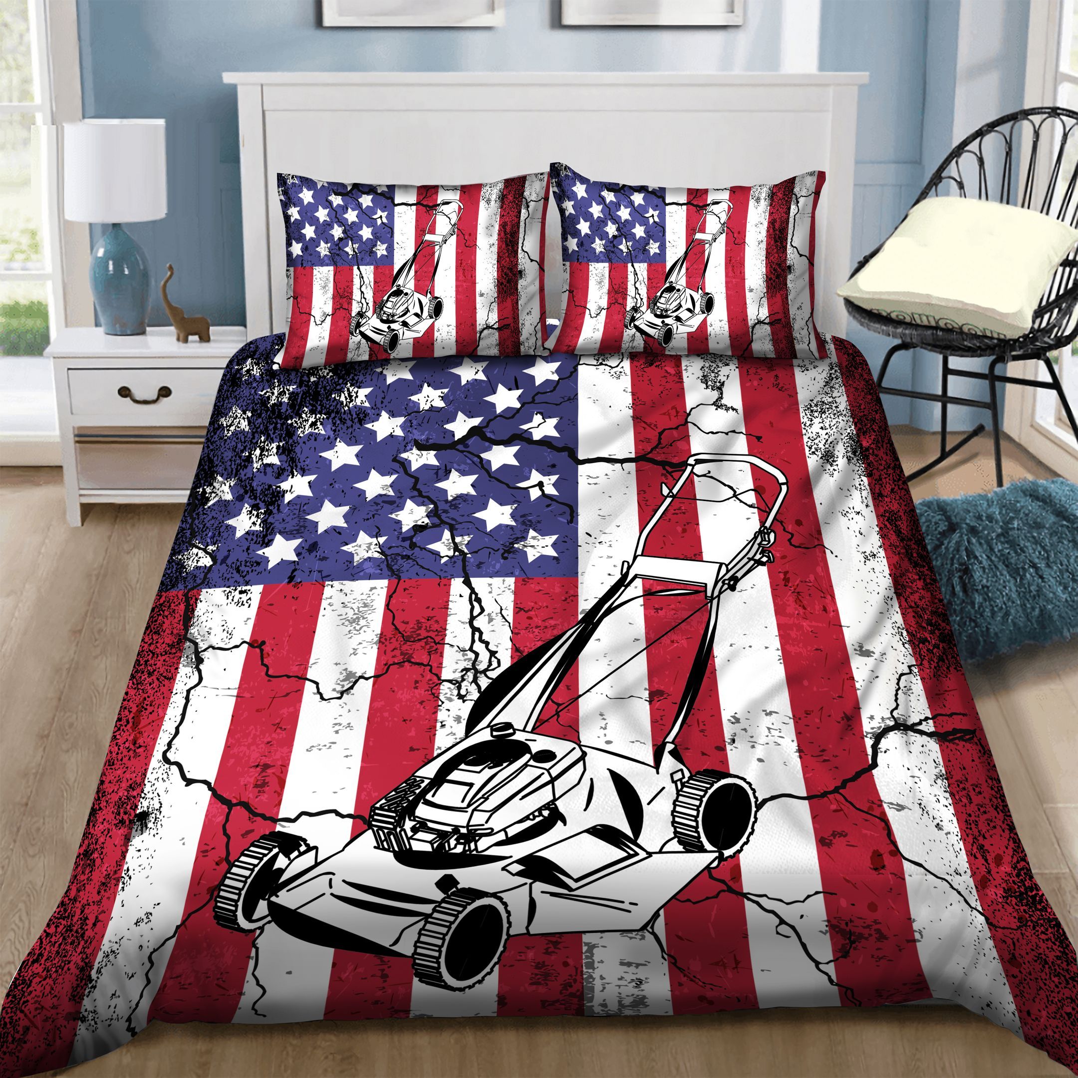 Lawn Mower Bedding Set