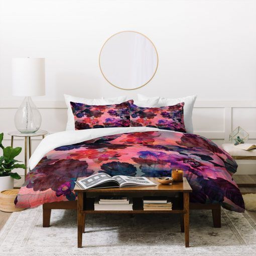 Le Fleur Pink Bedding Set