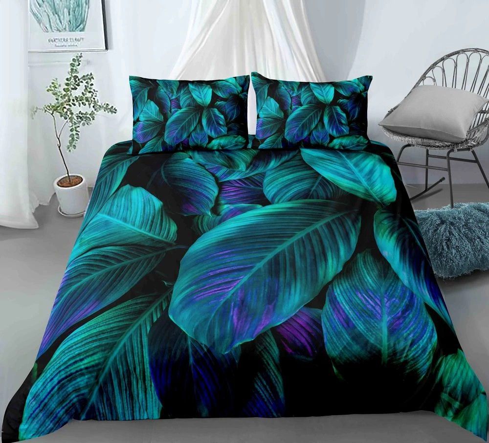 Leaves Pattern Bedding Set