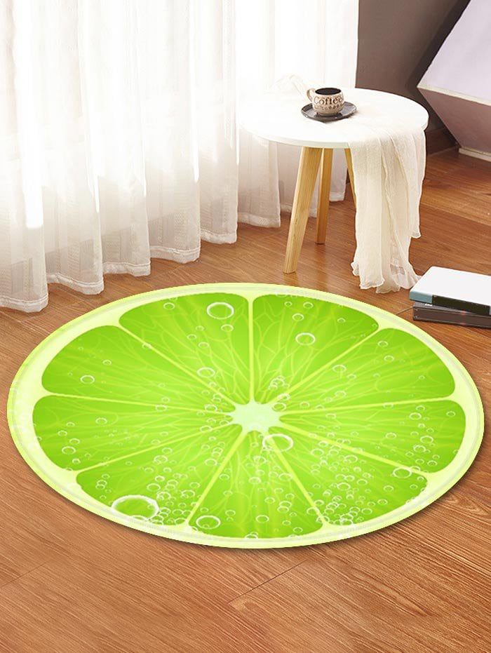 Lemon Fruit Round Carpet