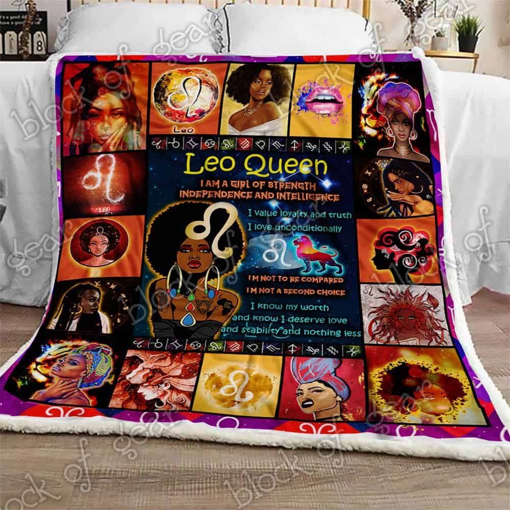 Leo Queen Fleece Blanket