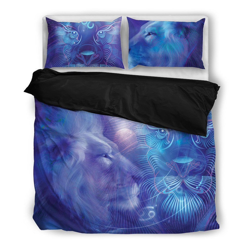 Leo Zodiac Sign Horoscope Themed Bedding Set