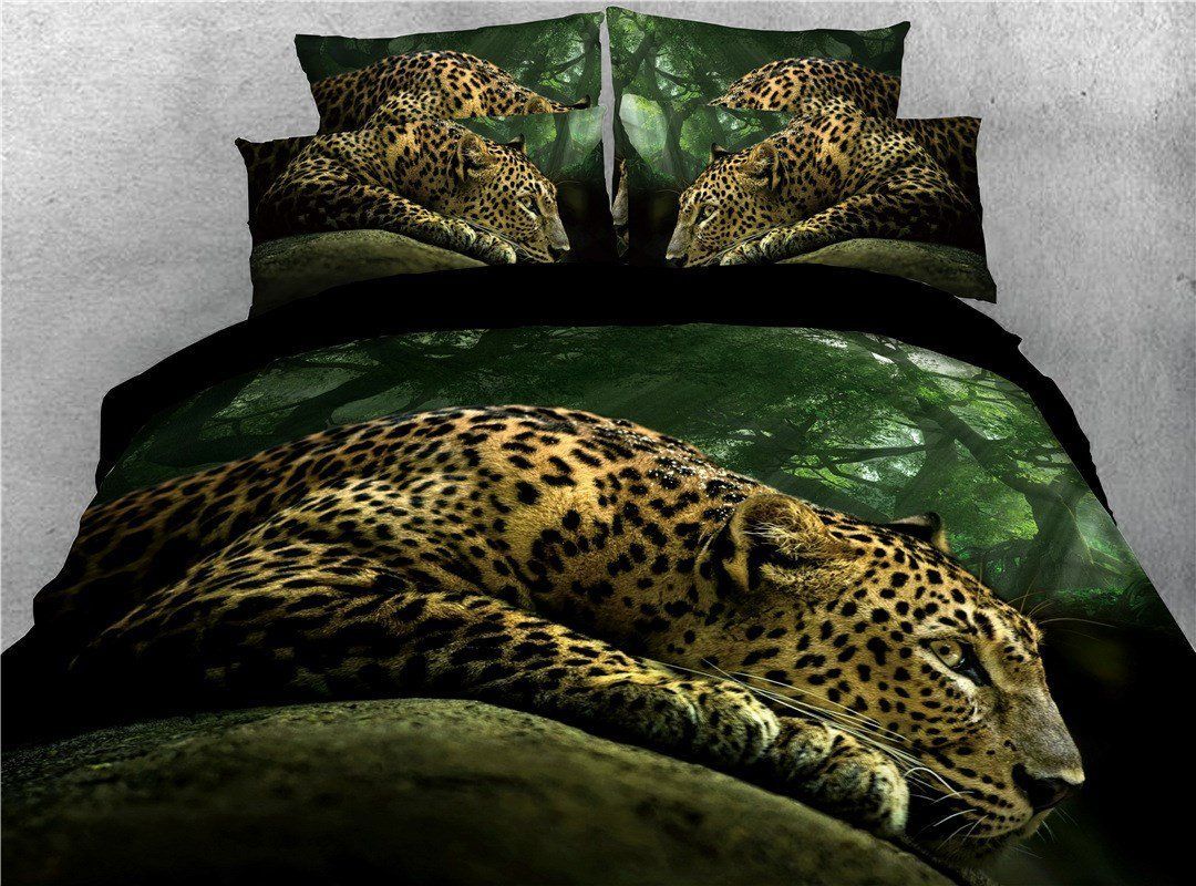 Leopard Bedding Set