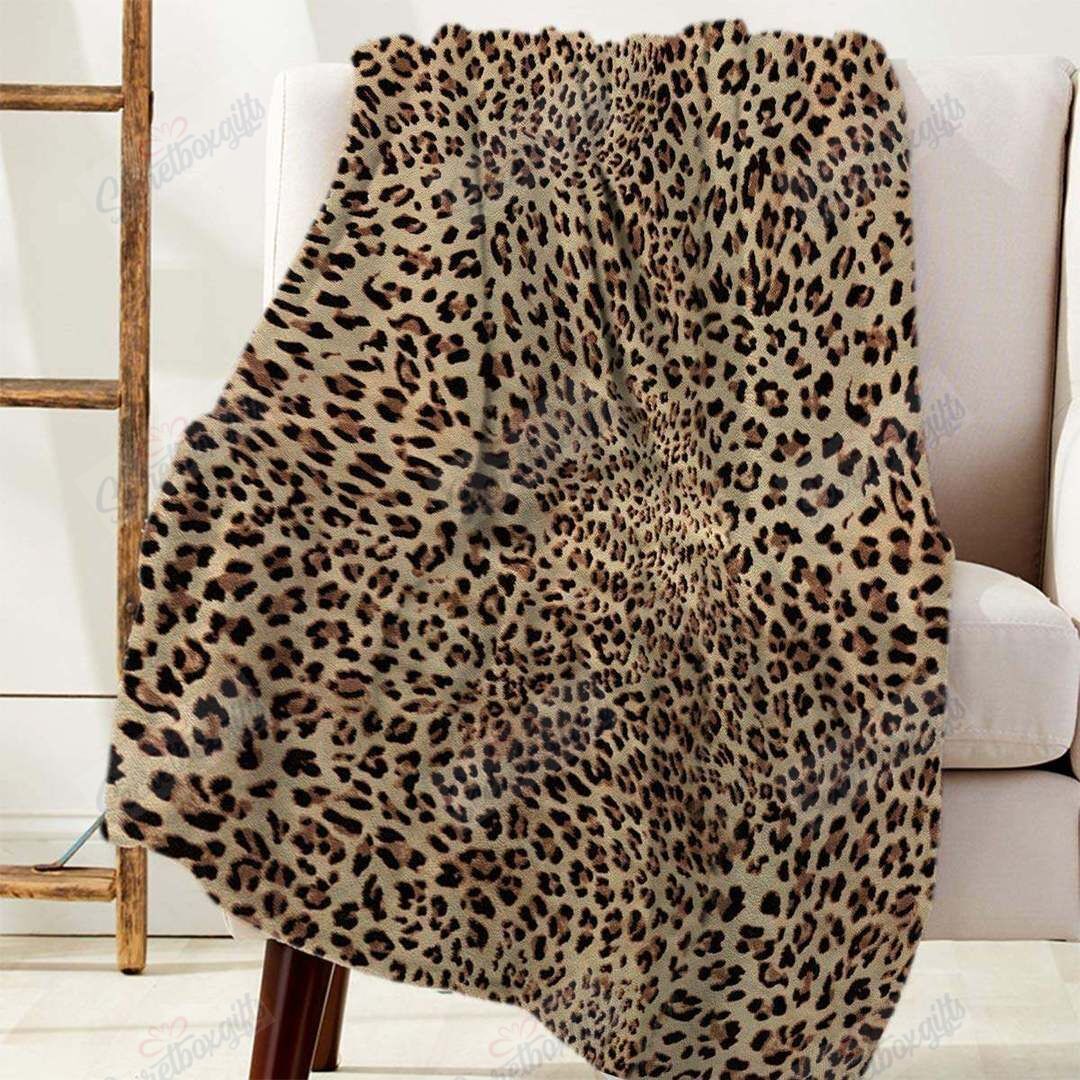 Leopard Fleece Blanket