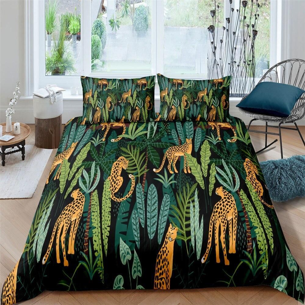 Leopard In Disguise Bedding Set