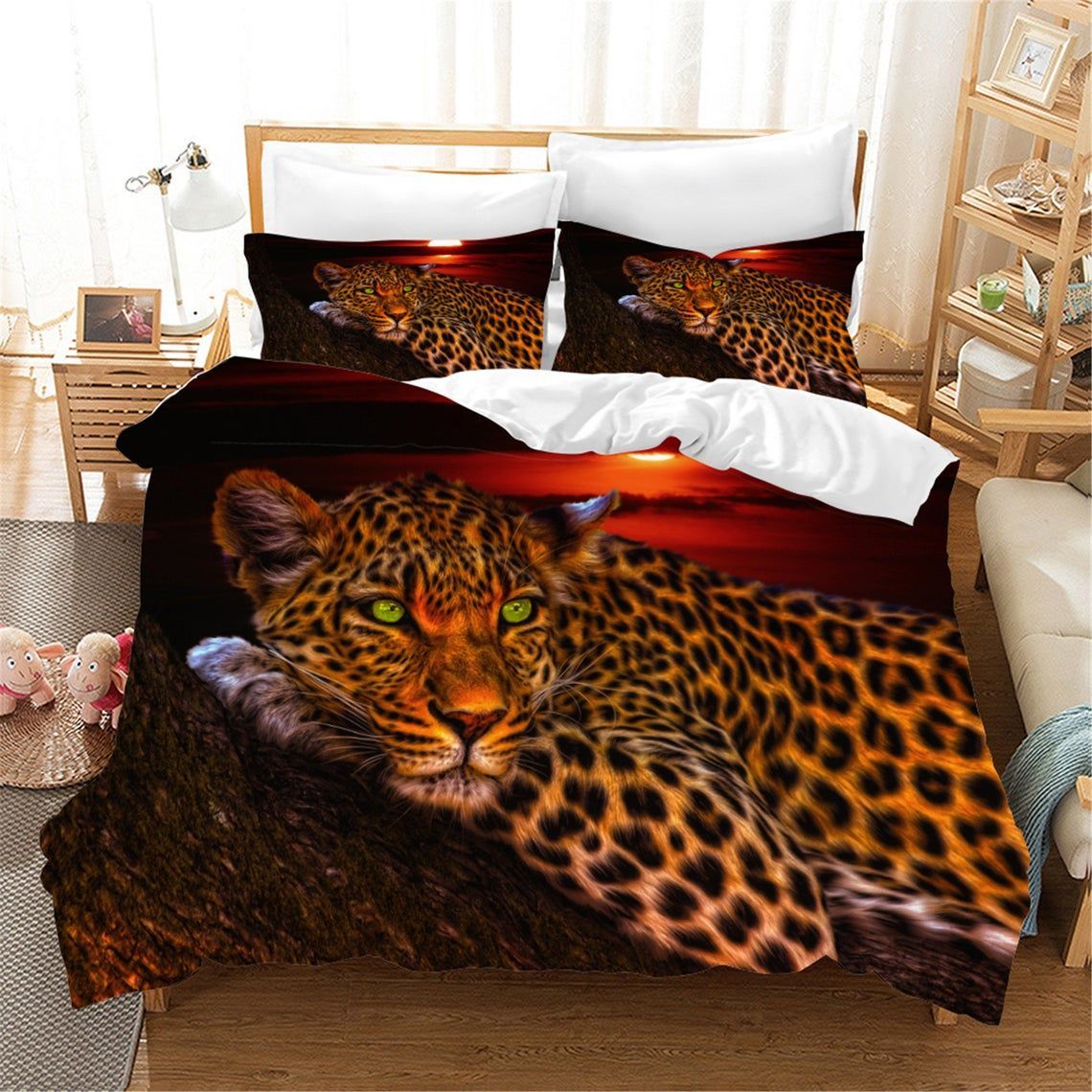 Leopard Bedding Set