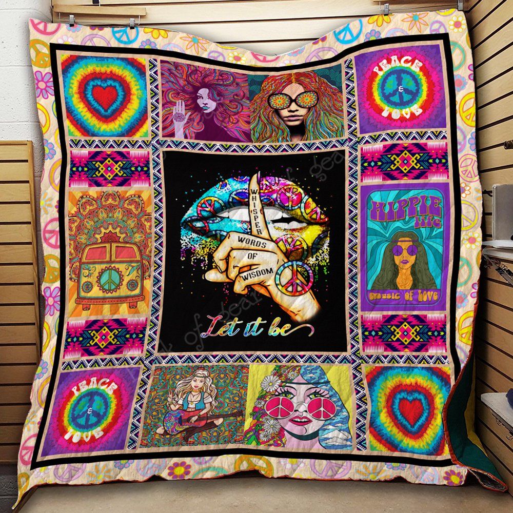 Let It Be Hippie Quilt Th648 Dhc11123313Dd