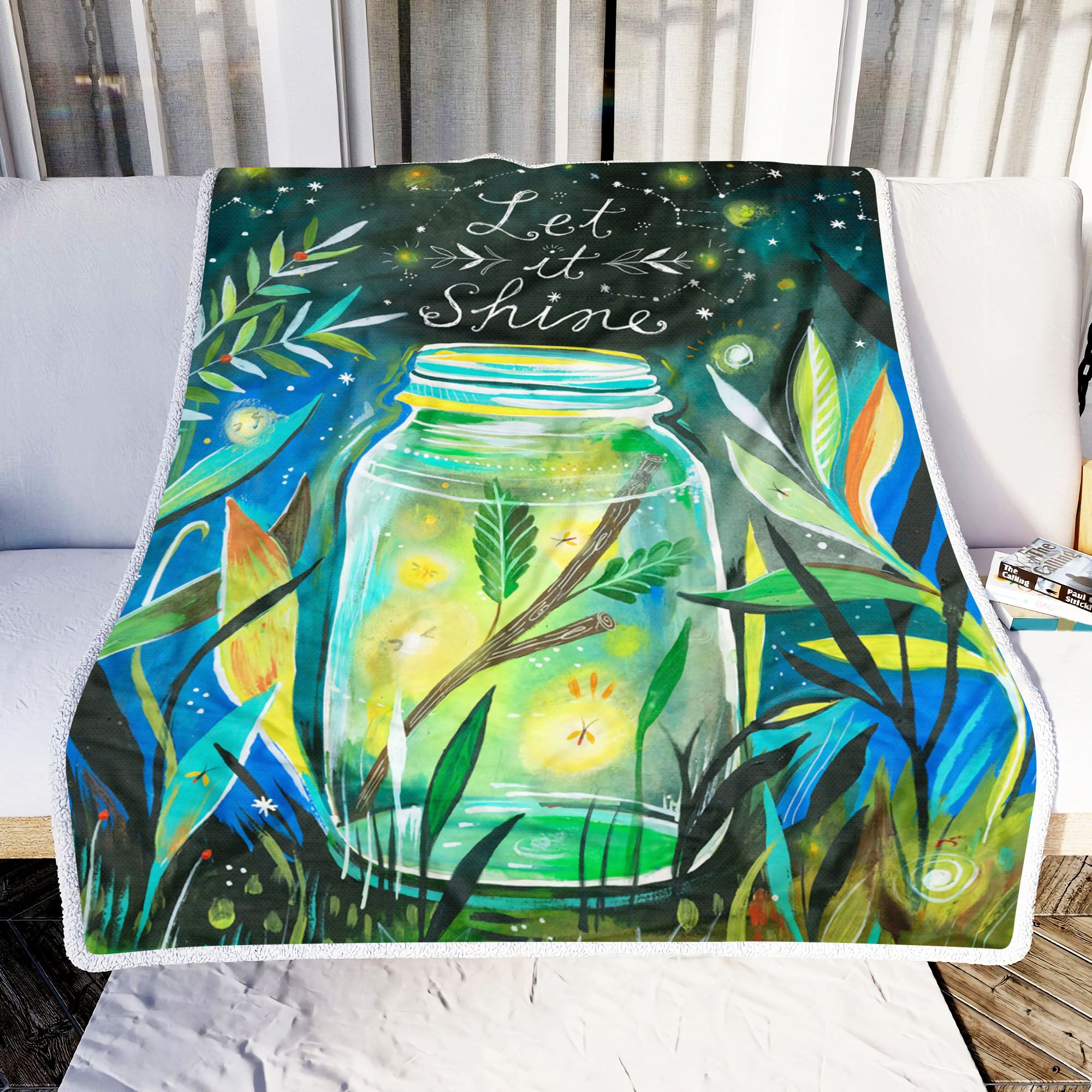 Let It Shine Fleece Blanket