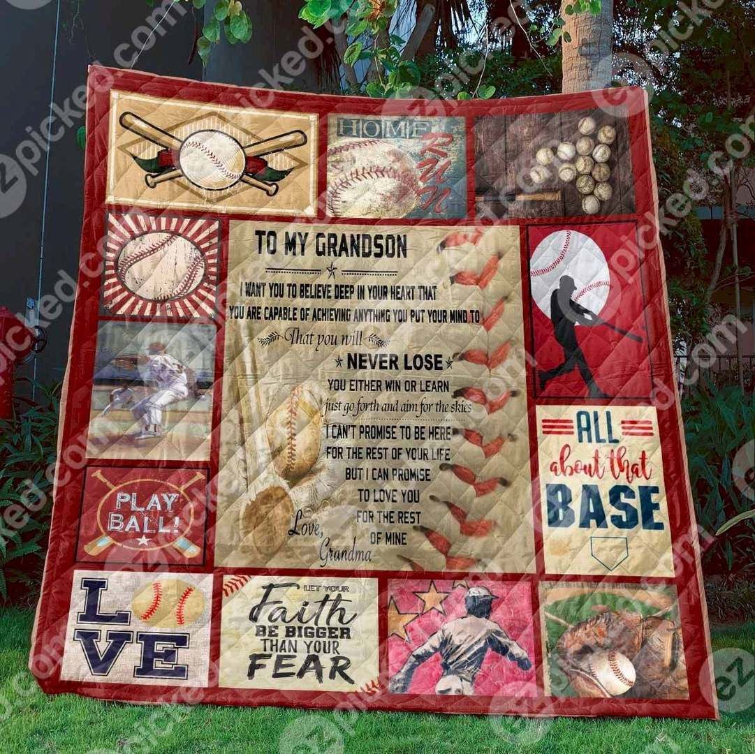 Let Your Faith Be Bigger Than Your Fear CLD170697 Quilt Blanket