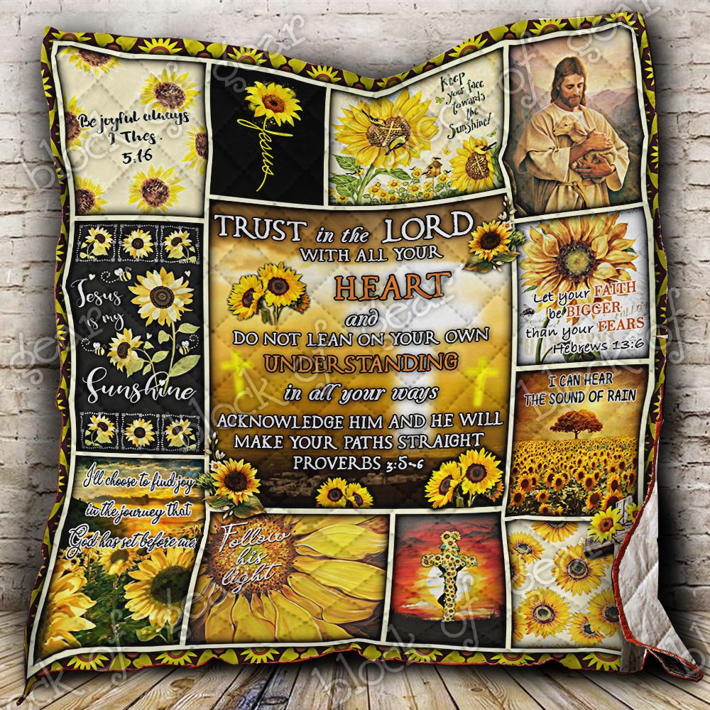 Let Your Faith Be Bigger Than Your Fear Quilt P567 Dhc11123510Dd