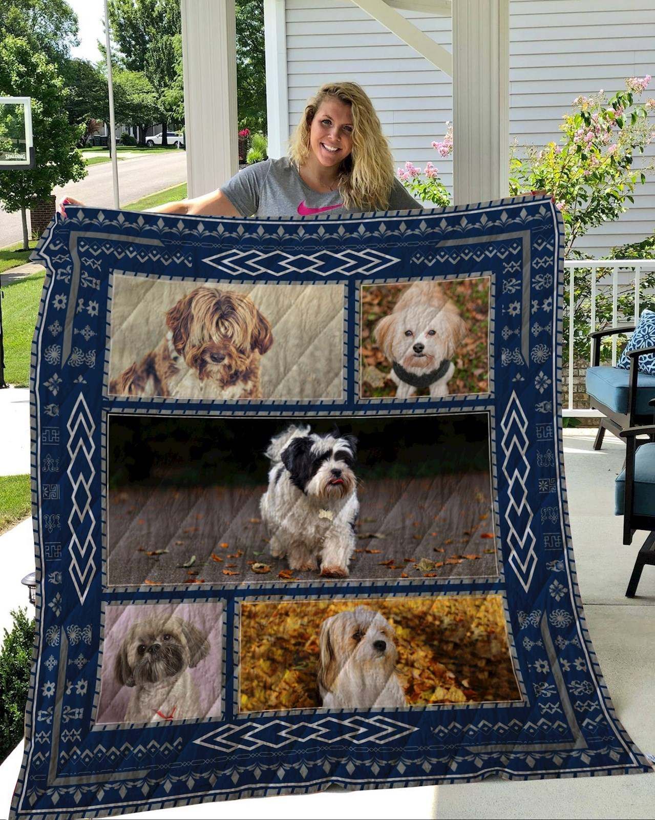 Lhasa Apso Quilt Blanket DHC2911195VT