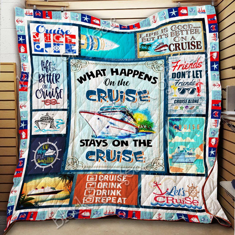 Life Is Better On A Cruise Quilt Thh1127 Dhc11122832Dd