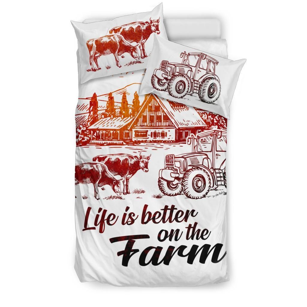 Life Is Better On The Farm Bedding Set